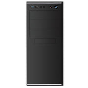 Cit Jet Stream Mid Tower 1 x USB 3.0 / 1 x USB 2.0 Black & Silver Case with 500W PSU PC Case - image 2 - Target CACIT-JETSTR-SIL