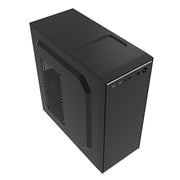 Cit Jet Stream Mid Tower 1 x USB 3.0 / 1 x USB 2.0 Black & Silver Case with 500W PSU PC Case - image 3 - Target CACIT-JETSTR-SIL
