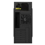 Cit Jet Stream Mid Tower 1 x USB 3.0 / 1 x USB 2.0 Black & Silver Case with 500W PSU PC Case - image 5 - Target CACIT-JETSTR-SIL