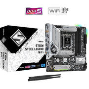 Asrock B760M Steel Legend WiFi Micro ATX Motherboard - image 3 - Target MBASR-B760MSTLWI
