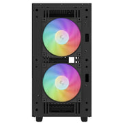 Deepcool CH360 Digital Gaming Case Black Mid Tower with Tempered Glass Side Window Panel PC Case - image 4 - Target CADEE-CH360DIGIT