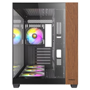 Antec CX800 Wood Mid Tower Gaming Case PC Case - image 2 - Target CAANT-CX800WOOD