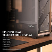 Antec Flux PRO Full Tower Gaming Case PC Case - image 3 - Target CAANT-FLUXPRO