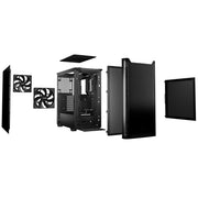 Bequiet be quiet! BG073 Pure Base 501 Mid Tower Gaming Case PC Case - image 4 - Target CABEQ-BG073