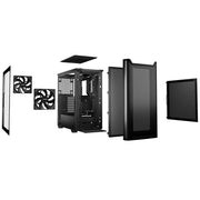 Bequiet be quiet! BGW74 Pure Base 501 Airflow Window Mid Tower Gaming Case PC Case - image 4 - Target CABEQ-BGW74