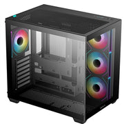 Deepcool CG530 4F Mid-Tower Case with Tempered Glass Panels PC Case - image 3 - Target CADEE-CG5304F