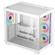 Deepcool CG530 4F Mid-Tower Case with Tempered Glass Panels PC Case - image 2 - Target CADEE-CG5304FWH