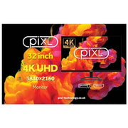 Pixl CM32F44K 32 Inch 60Hz 4K Widescreen IPS Monitor with 3840 x 2160 Resolution - image 6 - Target MOPIX-CM32F44K