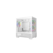 Deepcool CG380 3F Micro-ATX Gaming Case White Panoramic Tempered Glass Side Panel PC Case - image 2 - Target CADEE-CG3803FWH