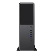 Cit S014C Black Slim Micro ATX/ITX Desktop Case with 300W Power Supply PC Case - image 2 - Target CACIT-SO14C