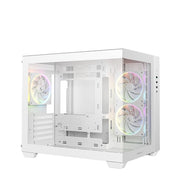 Deepcool CG330 3F ARGB Dual-Chamber Micro-ATX Tower Case PC Case - image 2 - Target CADEE-CG330WH