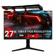 Pixl CM27C7 27 Inch 165Hz Full HD Curved HDR Widescreen Gaming Monitor with AMD Freesync & NVidia… - image 1 - Target MOPIX-CM27C7