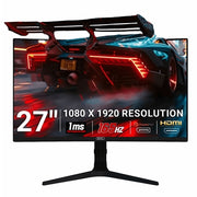 Pixl CM27C7 27 Inch 165Hz Full HD Curved HDR Widescreen Gaming Monitor with AMD Freesync & NVidia… - image 2 - Target MOPIX-CM27C7