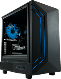 *Refurbished* Intel i5 6th Gen, NVIDIA RTX 5050 8GB, 16GB DDR4, 500GB SSD, Windows 11, 500W 80+ PSU, WiFi, Apollo, Black