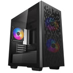 Refurbished AMD Ryzen 5 3600, NVIDIA RTX 3060 Ti 8GB, 16GB DDR4 3200MHz, 500GB SSD, Windows 11, 650W 80+ Gold PSU, WiFi, Black