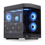 Hyte Y60 Gaming PC - AMD Ryzen 5 7500f, NVIDIA RTX 5070Ti 16GB, 32GB DDR5, 1TB M.2 SSD, Windows 11, 800W 80+ PSU, WiFi, Black
