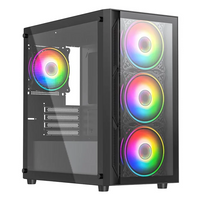 Refurbished Intel i5 9400F, NVIDIA RTX 3050, 16GB DDR4 3200MHz, 256GB SSD, Windows 11, 500W 80+ PSU, WiFi, Black