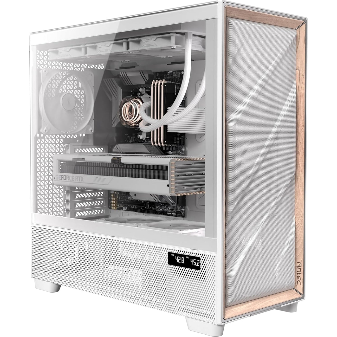 Antec Flux Pro Full Tower Gaming Case PC Case - image 1 - Target CAANT-FLUXPROWH