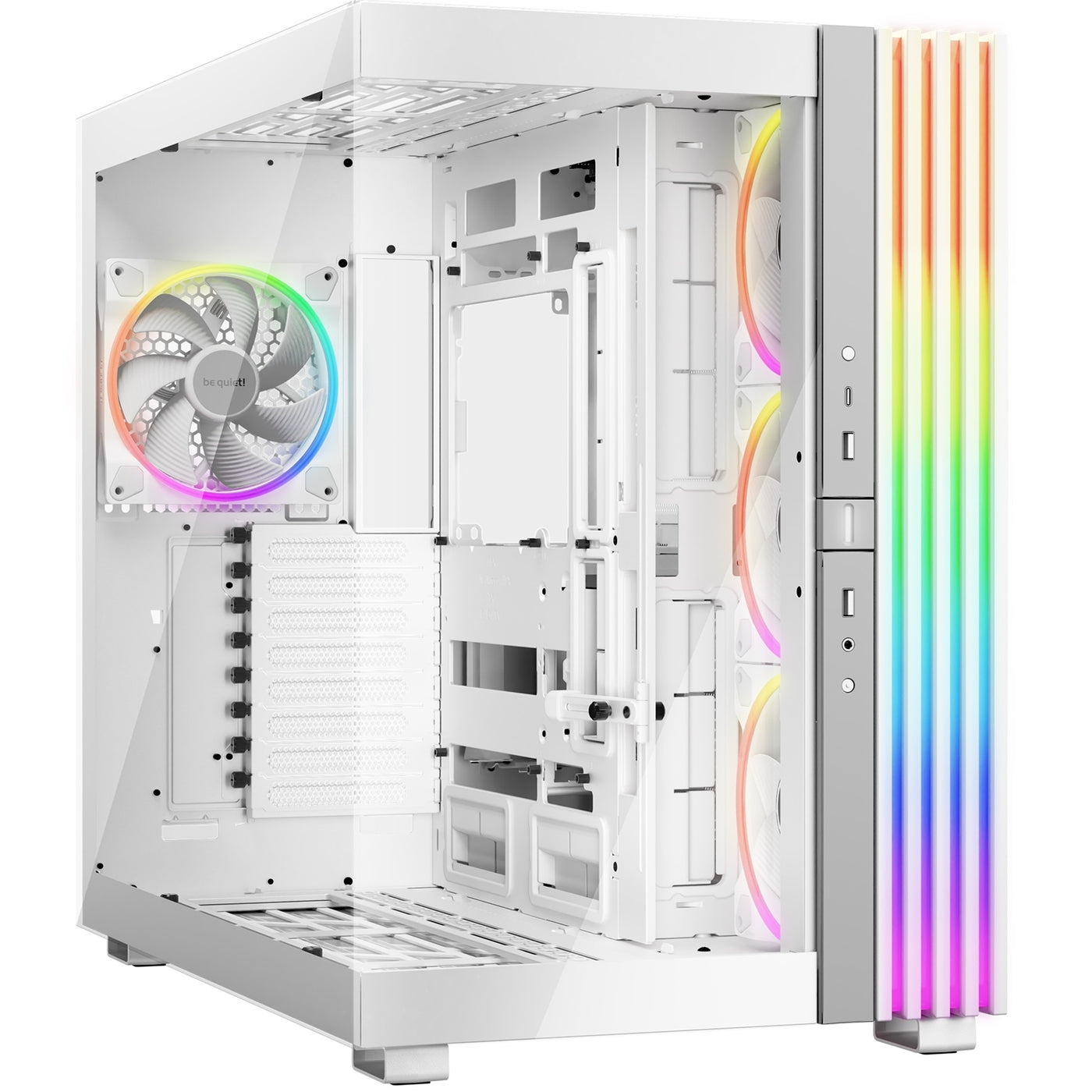 Bequiet be quiet! BGW72 Light Base 900 FX Full Tower Gaming Case - White PC Case - image 1 - Target CABEQ-BGW72