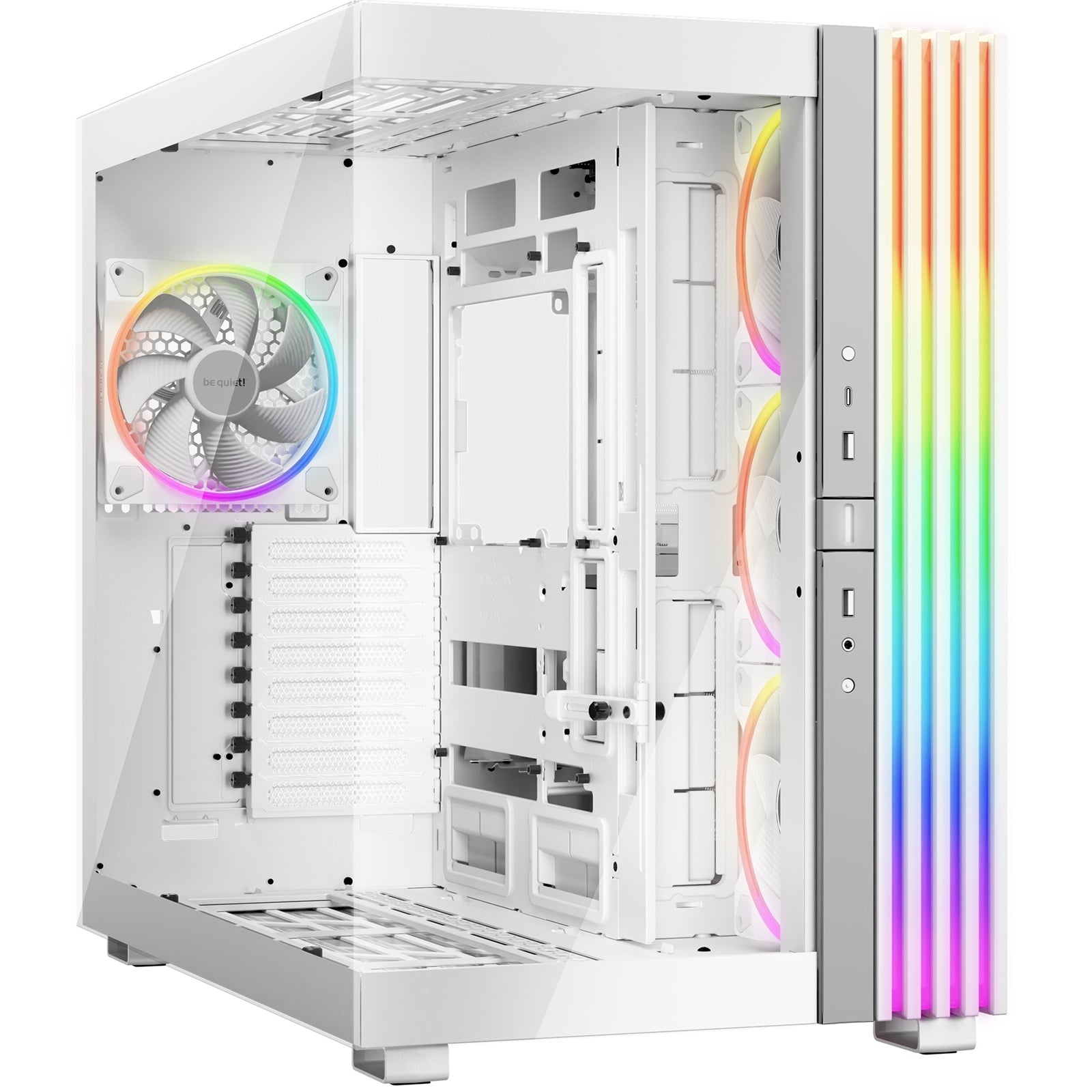 Bequiet be quiet! BGW72 Light Base 900 FX Full Tower Gaming Case - White PC Case - image 1 - Target CABEQ-BGW72