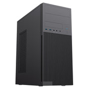 Cit Academy Mid-Tower Office PC Case With USB Type C and 80mm Rear Black Fan and 500W Power Supply… - image 1 - Target CACIT-ACADEMY
