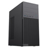 Cit Academy Mid-Tower Office PC Case With USB Type C and 80mm Rear Black Fan and 500W Power Supply…