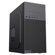 Cit Mentor Micro-ATX Office PC Case With USB Type C and 80mm Rear Black Fan Included - image 1 - Target CACIT-MENTOR