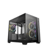 Deepcool CG330 3F ARGB Dual-Chamber Micro-ATX Tower Case PC Case