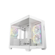 Deepcool CG330 3F ARGB Dual-Chamber Micro-ATX Tower Case PC Case - image 1 - Target CADEE-CG330WH