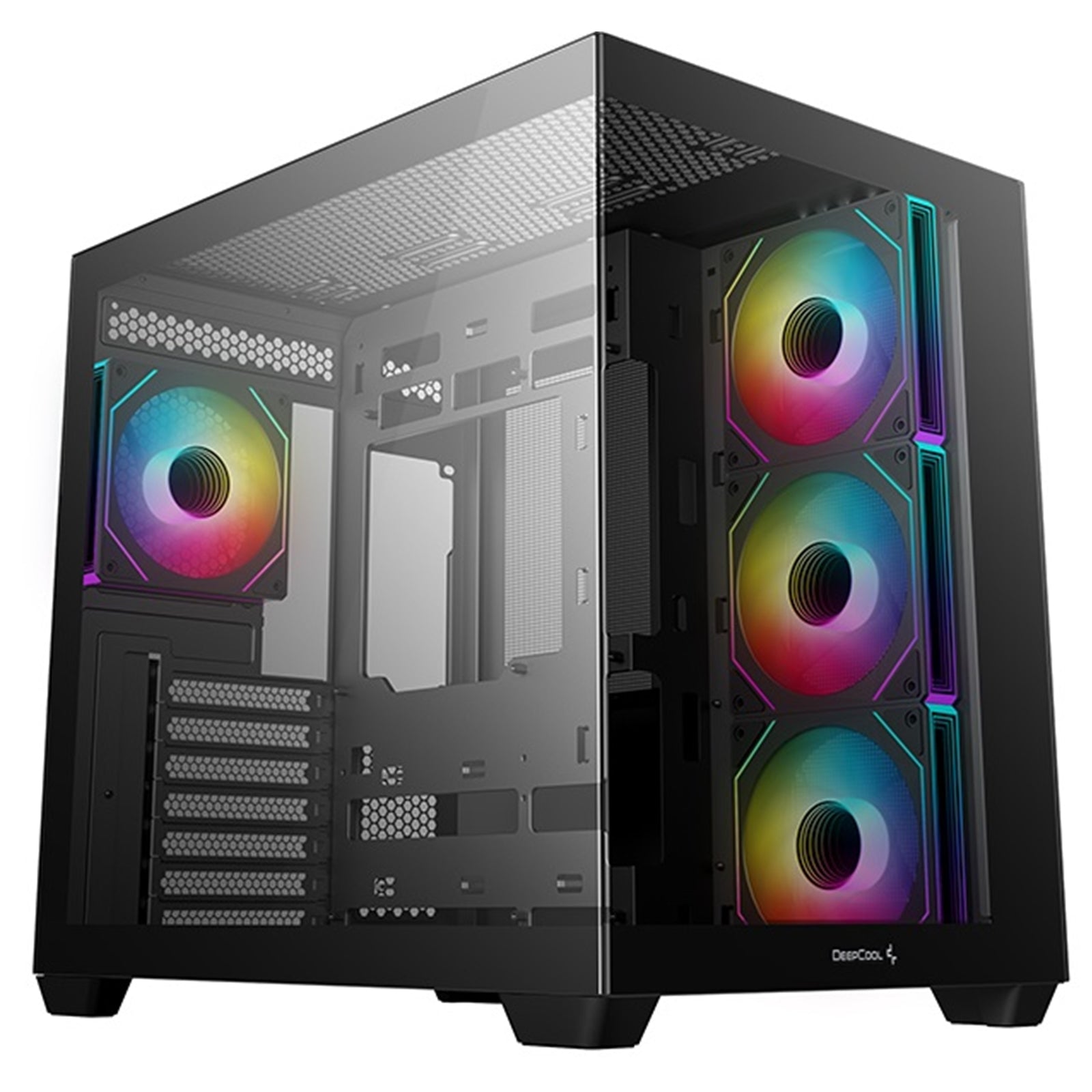 Deepcool CG530 4F Mid-Tower Case with Tempered Glass Panels PC Case - image 1 - Target CADEE-CG5304F