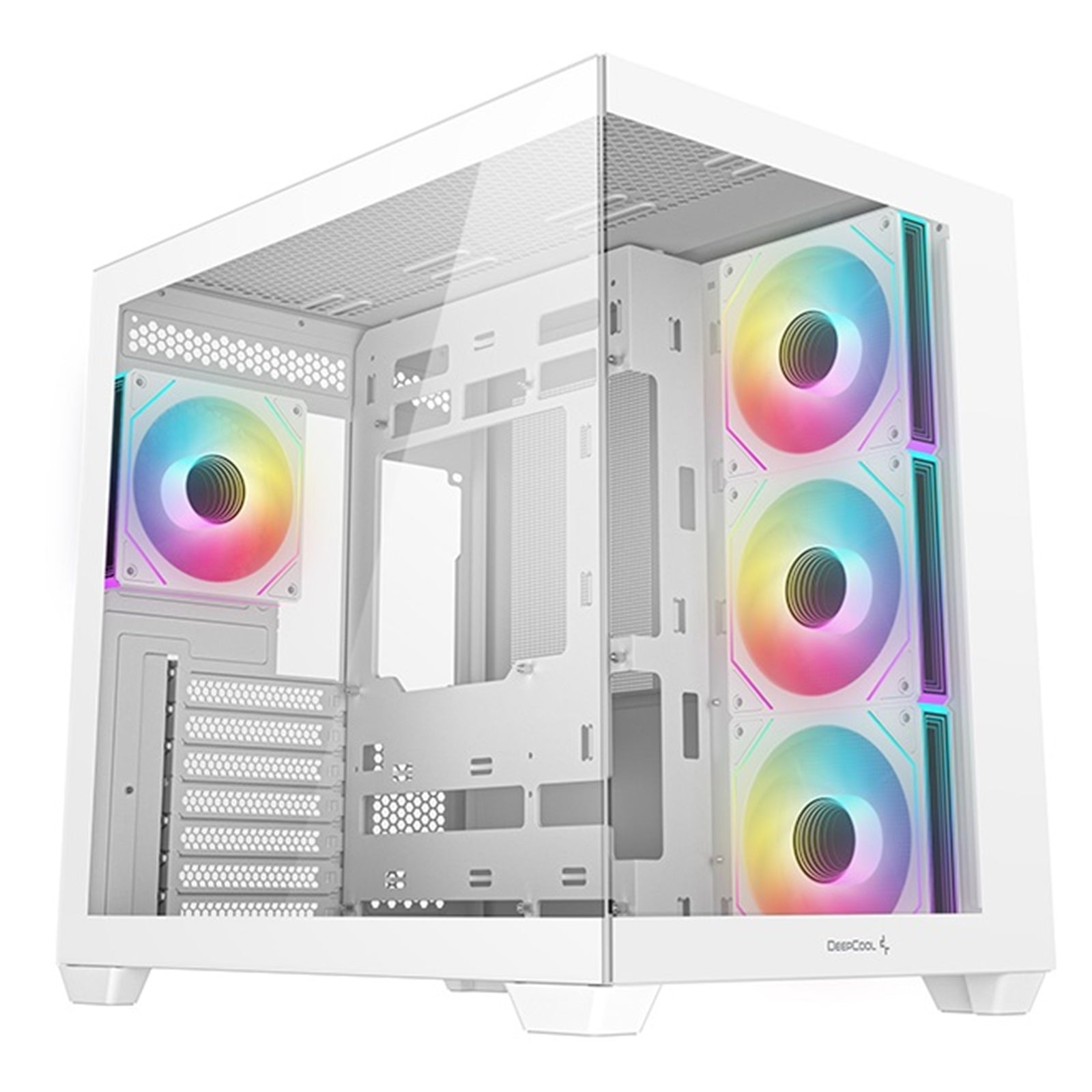Deepcool CG530 4F Mid-Tower Case with Tempered Glass Panels PC Case - image 1 - Target CADEE-CG5304FWH