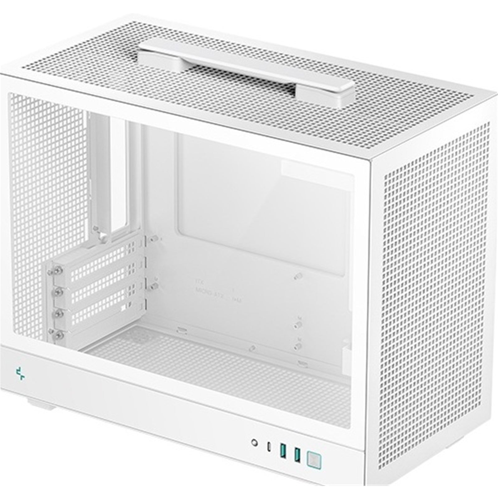 Deepcool CH160 PLUS Micro-ATX Mini Tower PC Case - image 1 - Target CADEE-CH160PLUSW