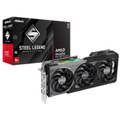 Asrock AMD Radeon RX 9070 XT Steel Legend Dark 16GB GDDR6 Graphics Card - image 1 - Target GRASR-R9070XTSLD