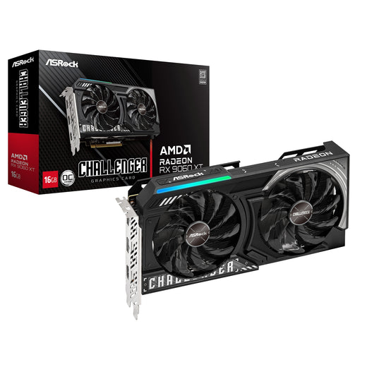 Asrock AMD Radeon RX 9060 XT Challenger OC 16GB GDDR6 Graphics Card - image 1 - Target GRASR-R96XTCL16