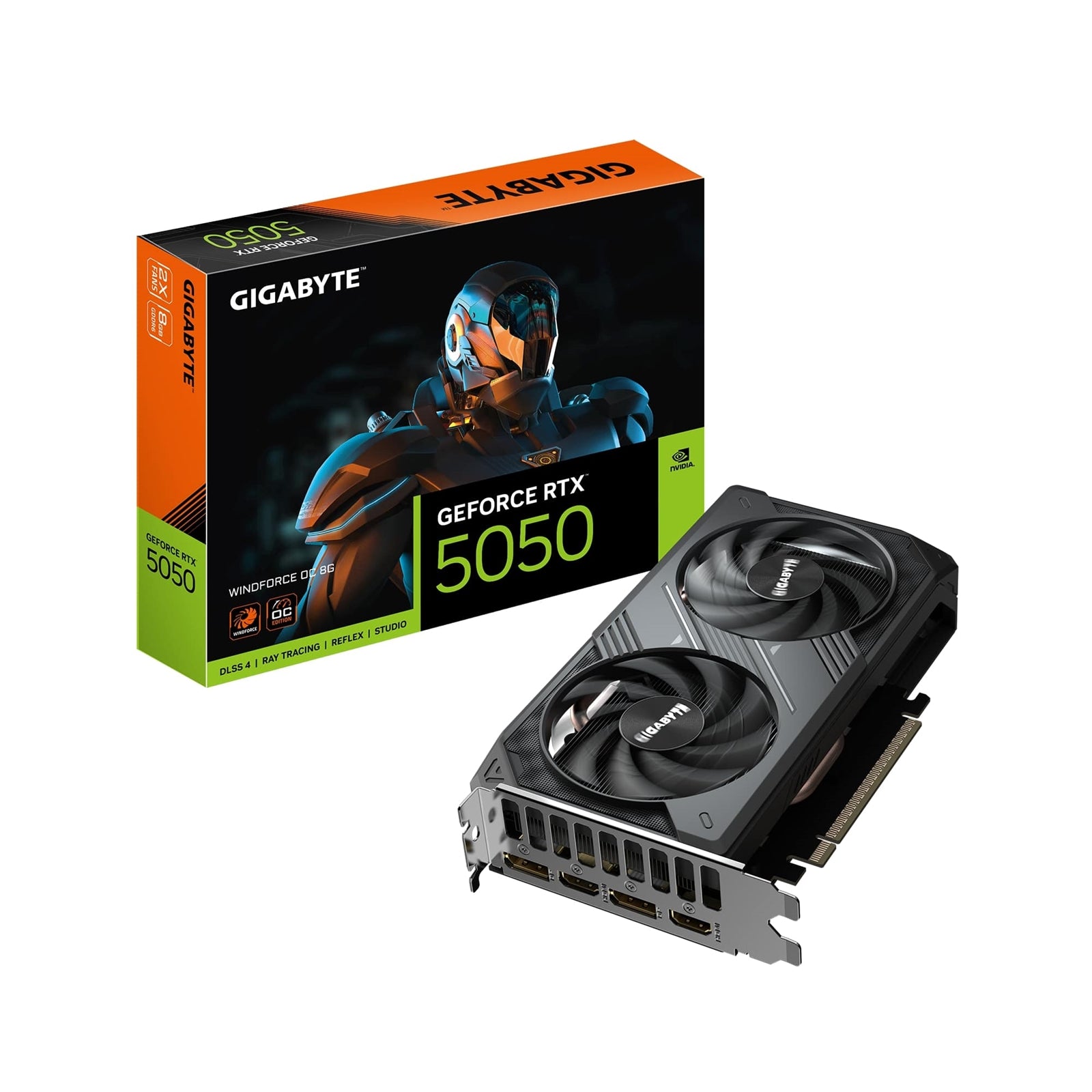 Gigabyte NVIDIA GeForce RTX 5050 WINDFORCE OC 8GB Graphics Card - image 1 - Target GRGIG-GVN5050WF