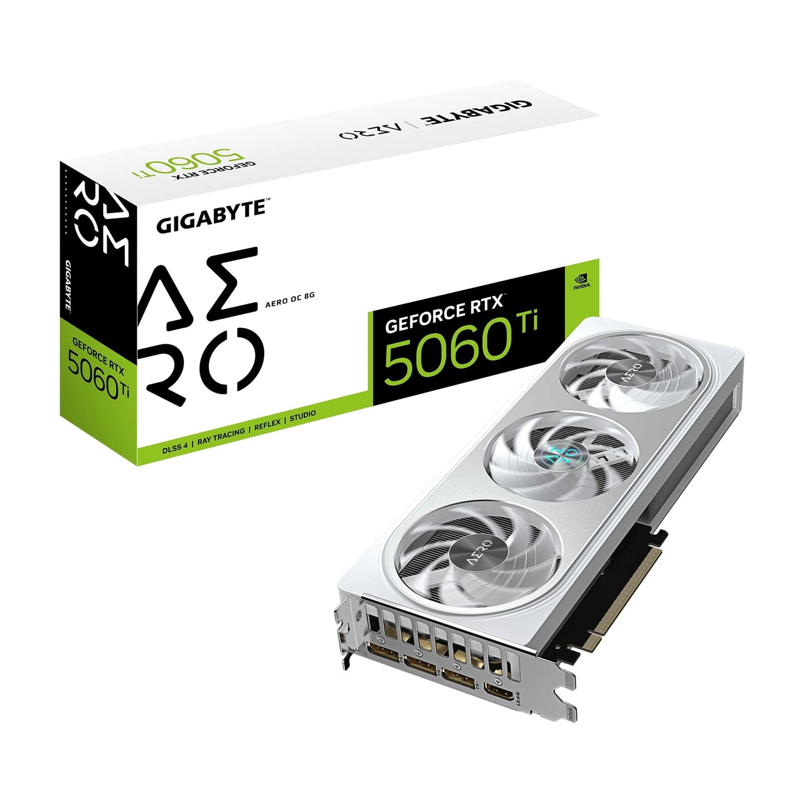 Gigabyte NVIDIA GeForce RTX 5060 Ti AERO OC 8GB GDDR7 Graphics Card - image 1 - Target GRGIG-GVN506AE8