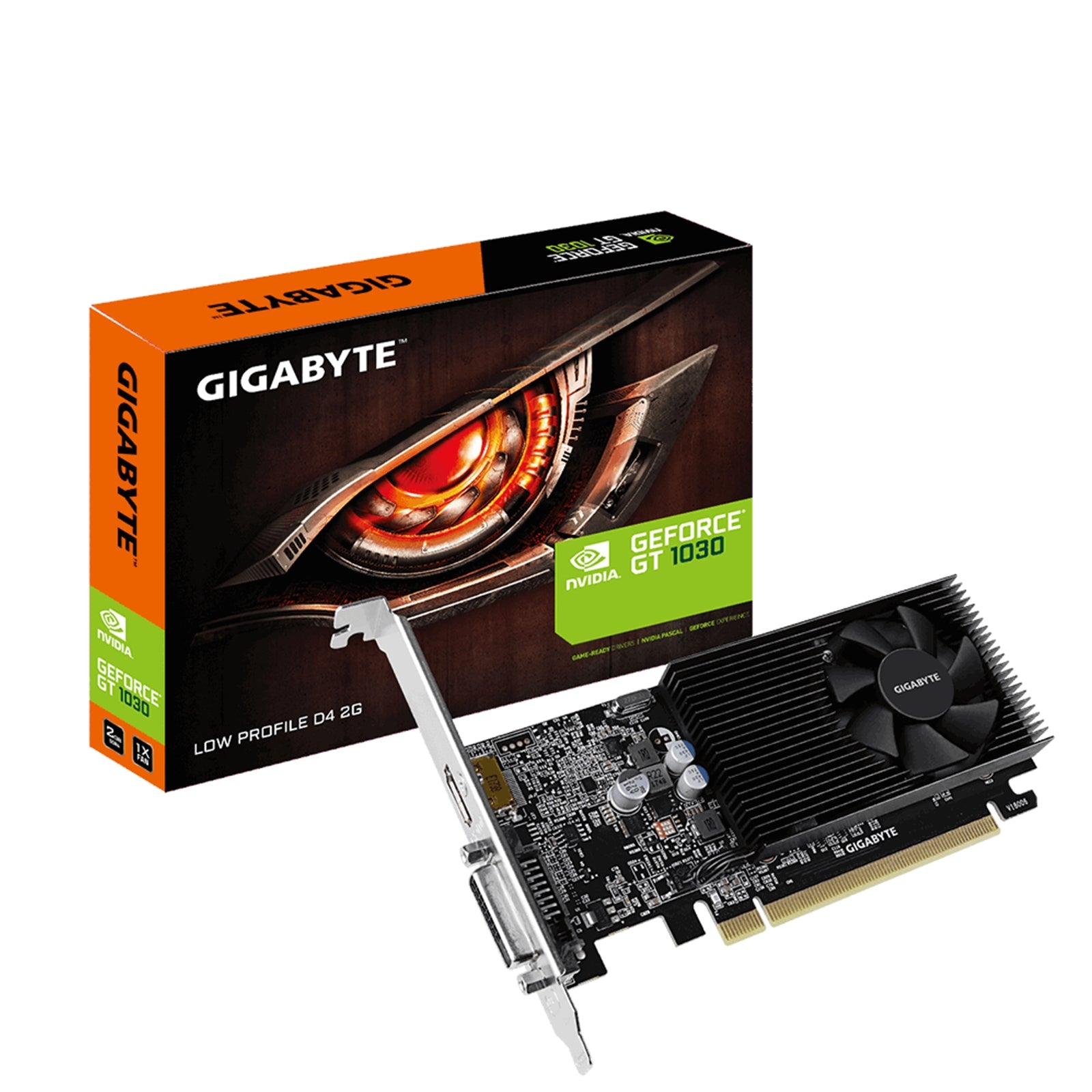 Gigabyte NVIDIA GeForce GT 1030 2GB DDR4 Low Profile Graphics Card - image 1 - Target GRGIG-N1030D4