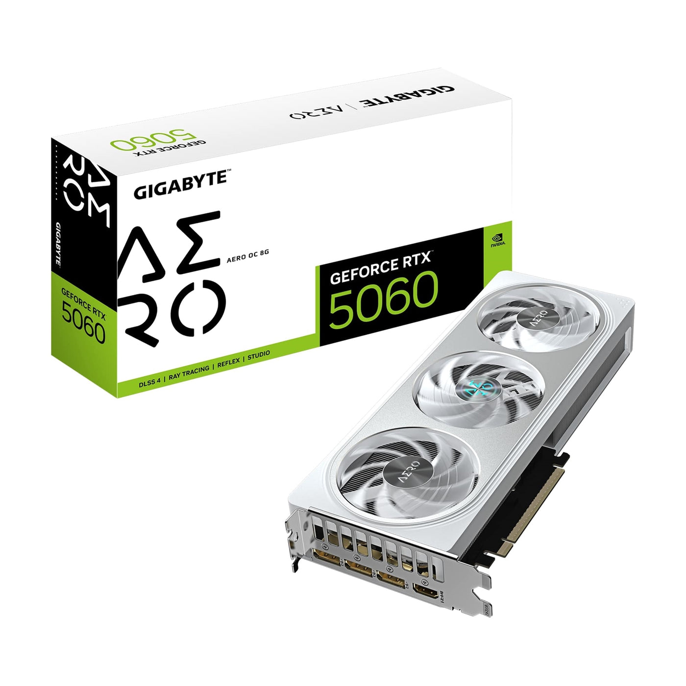 Gigabyte NVIDIA GeForce RTX 5060 Aero OC 8GB GDDR7 Graphics Card - image 1 - Target GRGIG-N5060GAOC