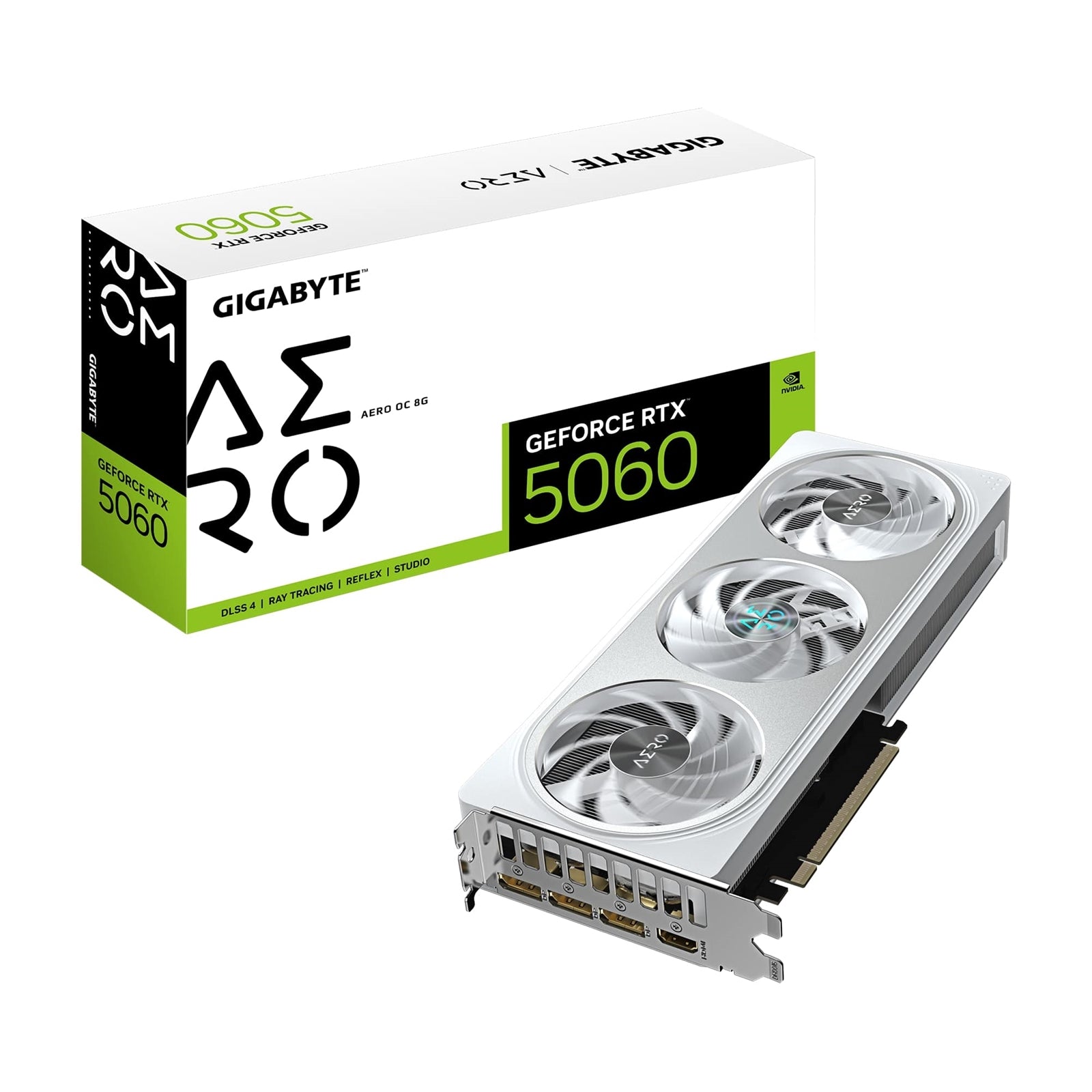 Gigabyte NVIDIA GeForce RTX 5060 Aero OC 8GB GDDR7 Graphics Card - image 1 - Target GRGIG-N5060GAOC