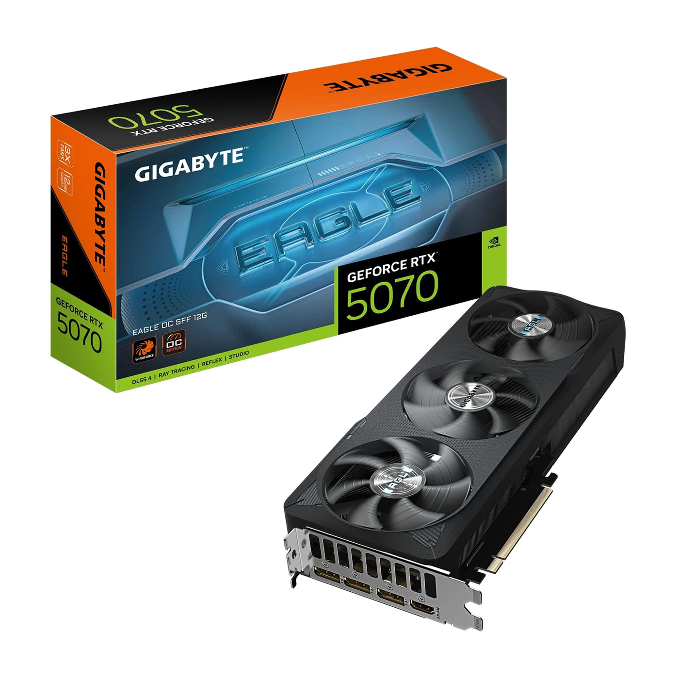 Gigabyte NVIDIA GeForce RTX 5070 EAGLE OC SFF 12GB GDDR7 Graphics Card - image 1 - Target GRGIG-N5070EOC
