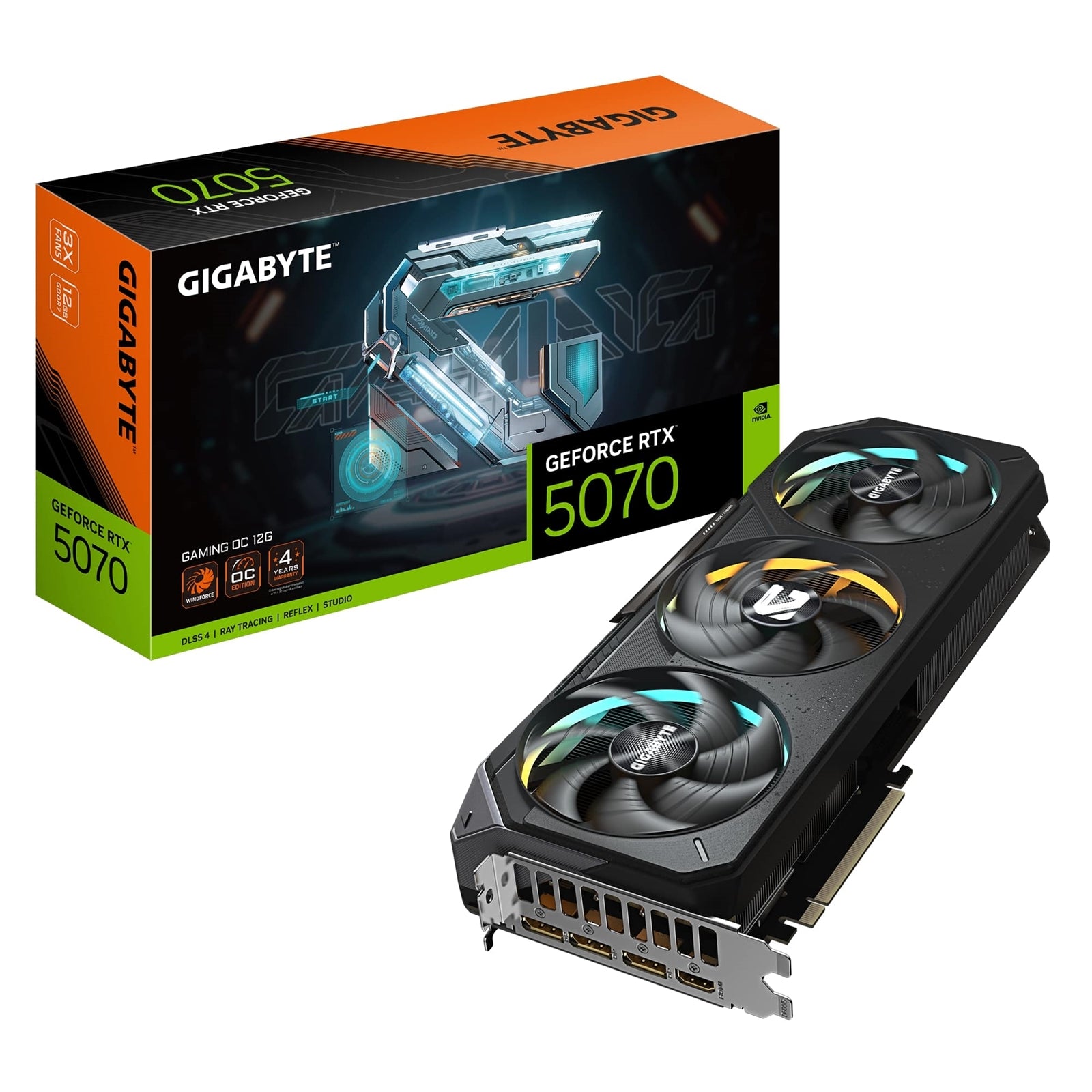 Gigabyte NVIDIA GeForce RTX 5070 GAMING OC 12GB GDDR7 Graphics Card - image 1 - Target GRGIG-N5070GOC