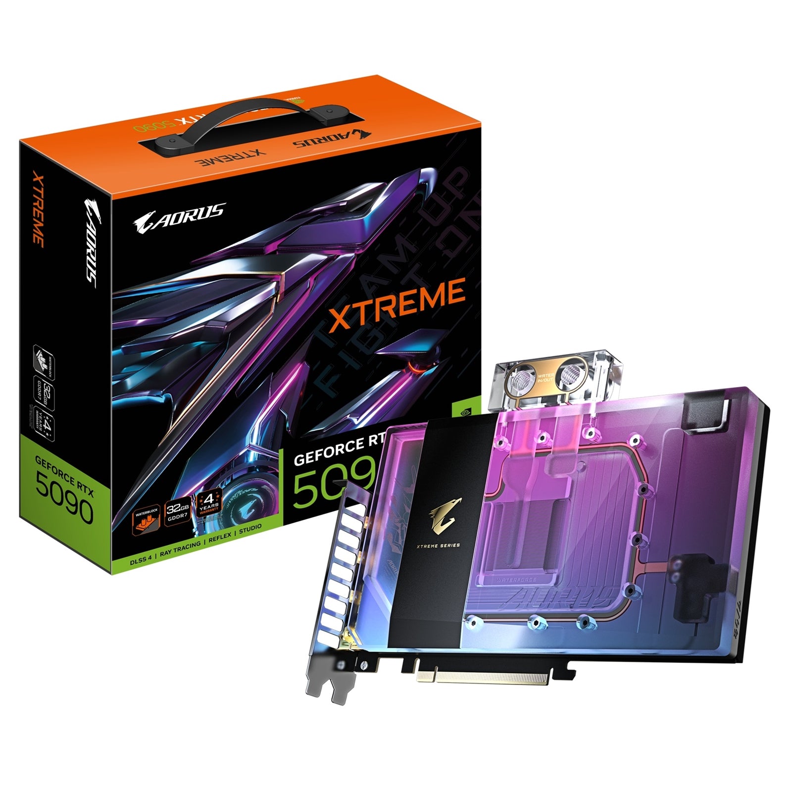 Gigabyte NVIDIA GeForce RTX 5090 AORUS XTREME WATERFORCE WB 32G Graphics Card - image 1 - Target GRGIG-N5090AXWB