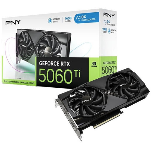 PNY NVIDIA GeForce RTX 5060 Ti DUAL OC 8GB GDDR7 Graphics Card - image 1 - Target GRPNY-N5060T8DFO