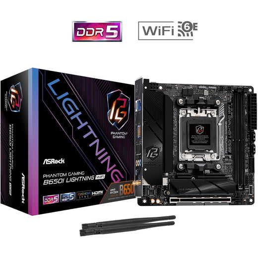 Asrock B650I LIGHTNING WIFI Mini ITX Motherboard - image 1 - Target MBASR-B650ILIGW