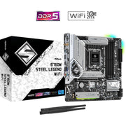 Asrock B760M Steel Legend WiFi Micro ATX Motherboard - image 1 - Target MBASR-B760MSTLWI