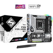 Asrock B760M Steel Legend WiFi Micro ATX Motherboard - image 2 - Target MBASR-B760MSTLWI
