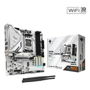 Asrock B850M Steel Legend WiFi Micro ATX Motherboard - image 2 - Target MBASR-B850MSLW