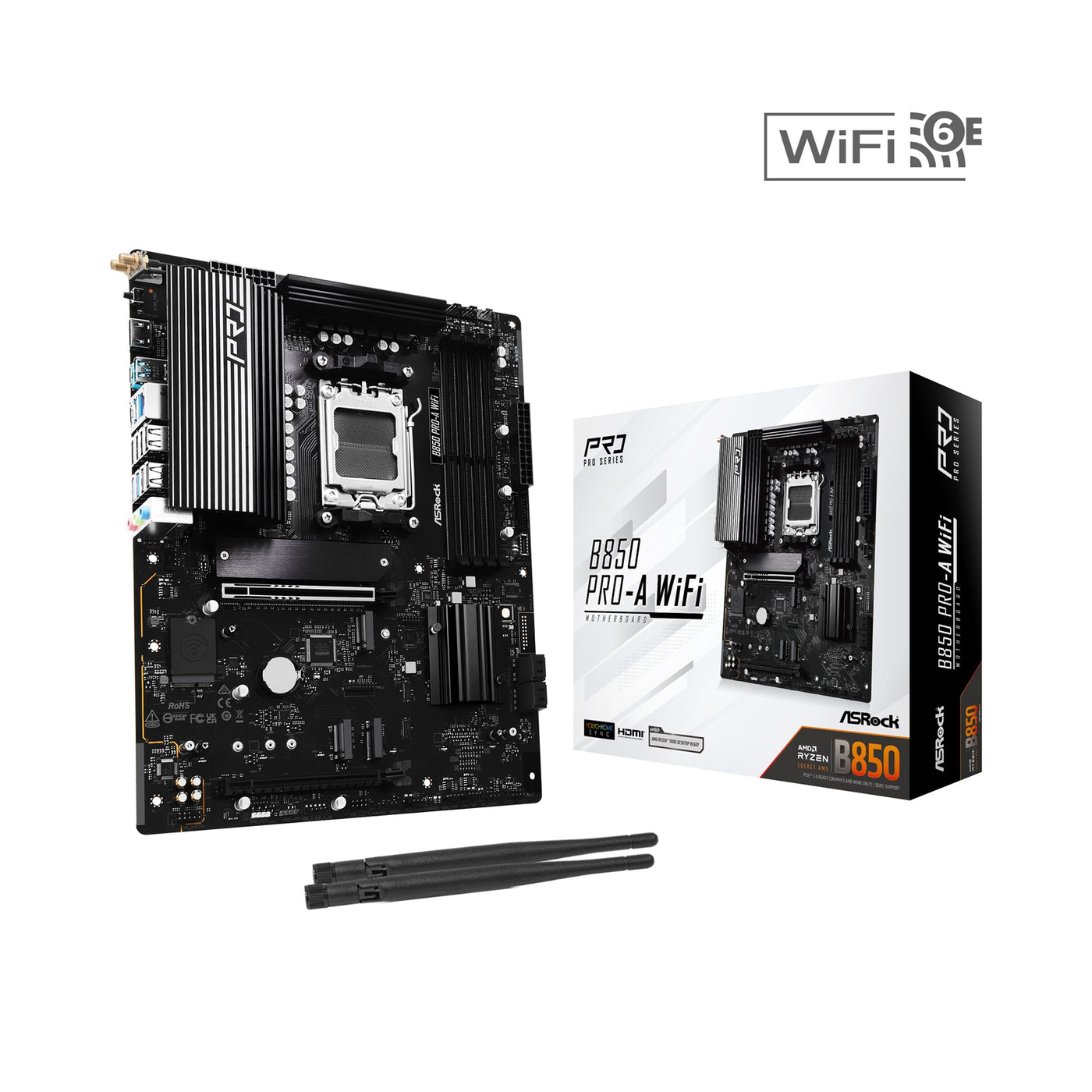 Asrock B850 Pro-A WiFi ATX Motherboard - image 1 - Target MBASR-B850PAW