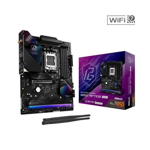 Asrock B850 Riptide WiFi PHANTOM GAMING ATX Motherboard - image 1 - Target MBASR-B850RW