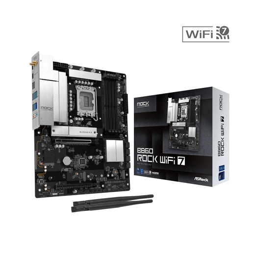 Asrock B860 Rock WiFi 7 ATX Motherboard - image 1 - Target MBASR-B860ROCKWF